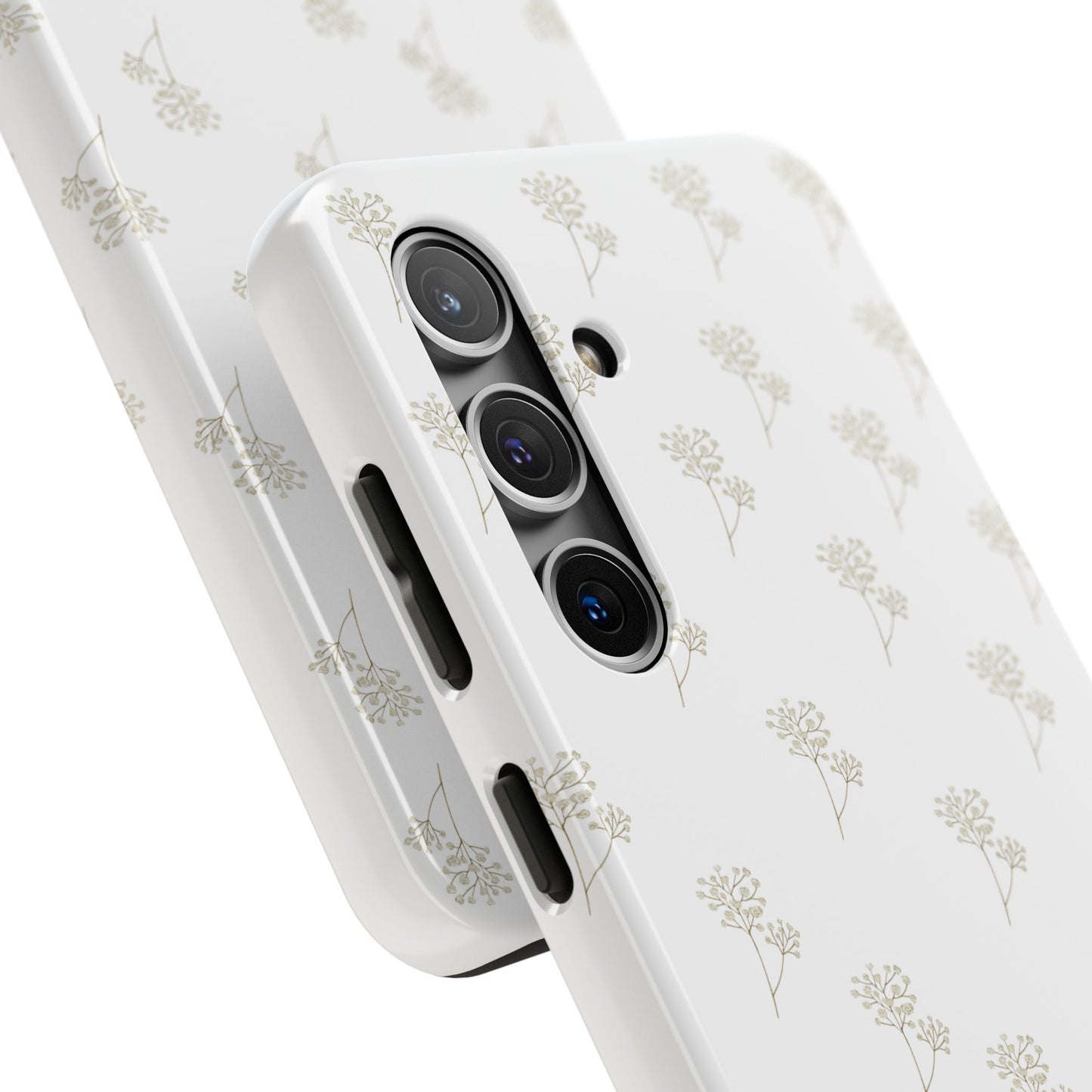 Floral Tough Phone Case - Durable Protection for Nature Lovers