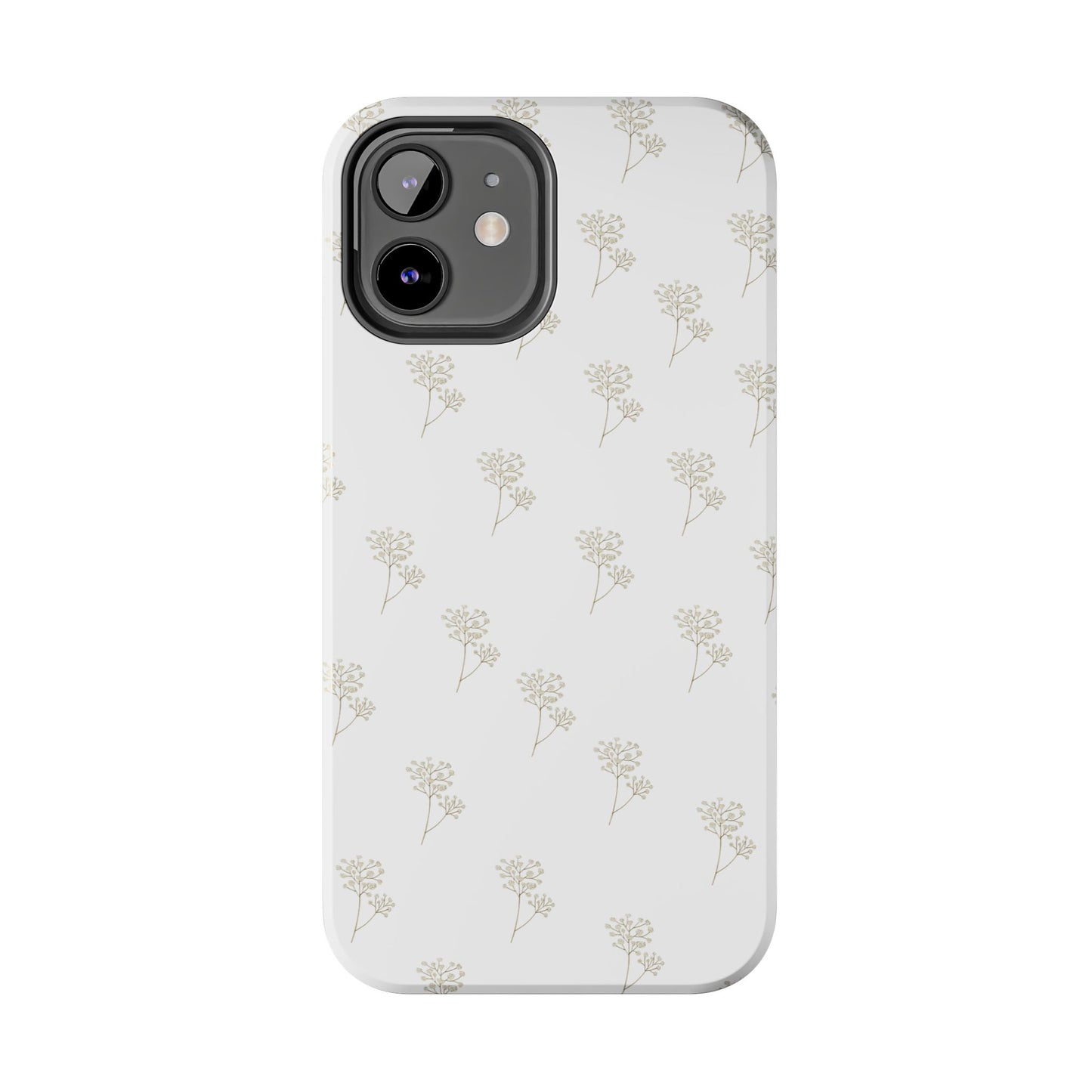 Floral Tough Phone Case - Durable Protection for Nature Lovers