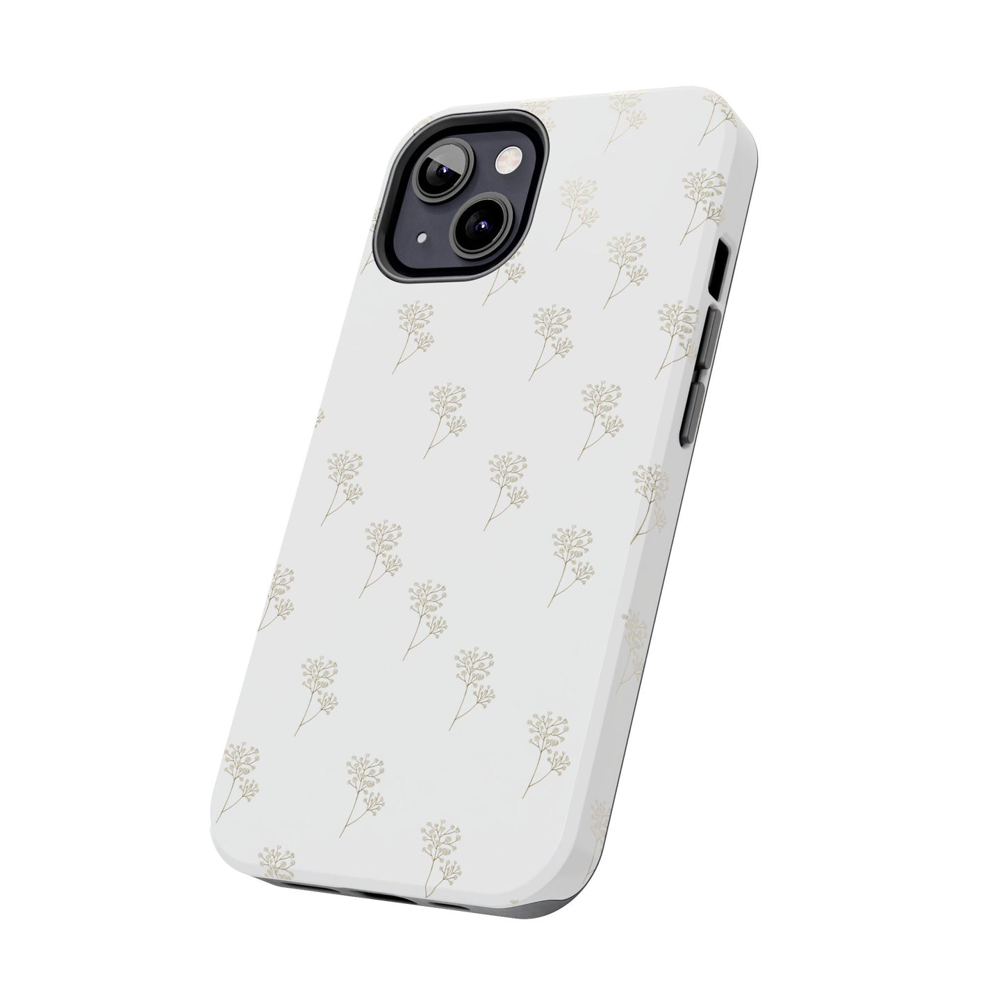 Floral Tough Phone Case - Durable Protection for Nature Lovers