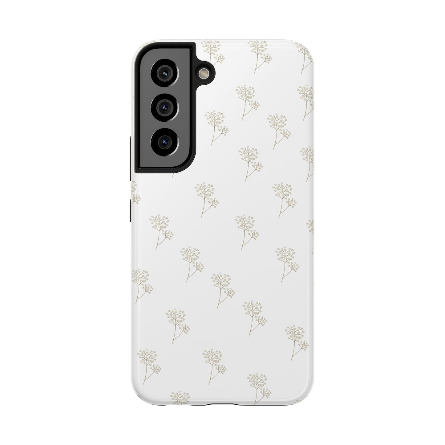 Floral Tough Phone Case - Durable Protection for Nature Lovers