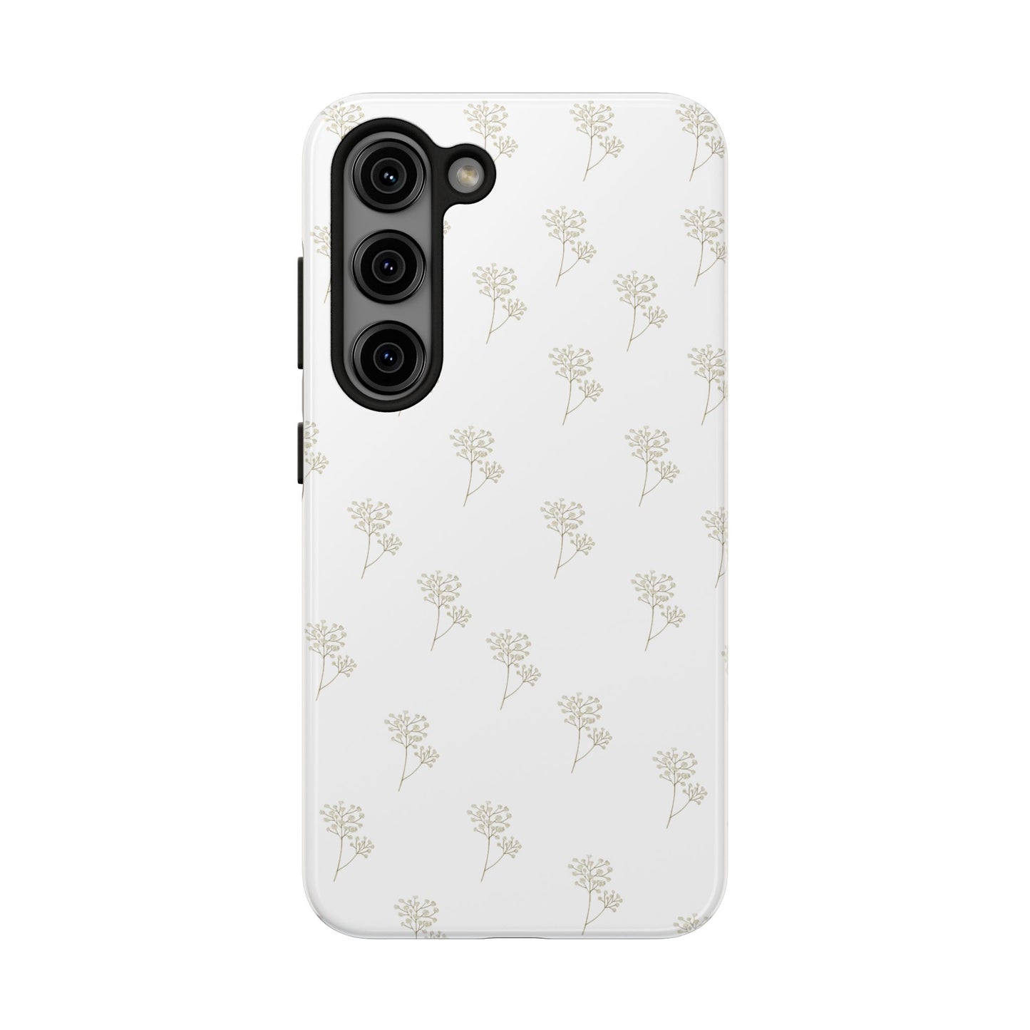 Floral Tough Phone Case - Durable Protection for Nature Lovers