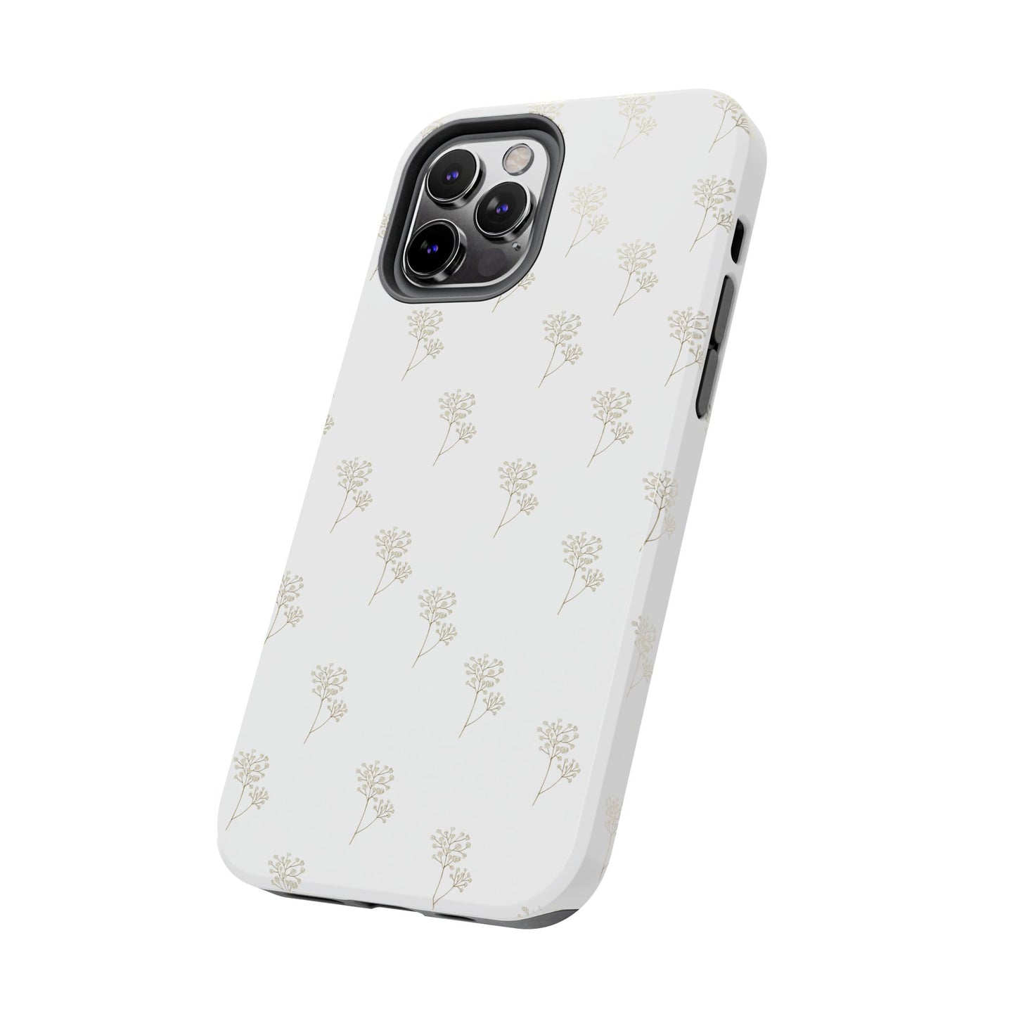 Floral Tough Phone Case - Durable Protection for Nature Lovers