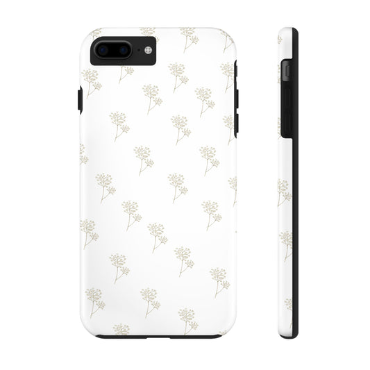 Floral Tough Phone Case - Durable Protection for Nature Lovers