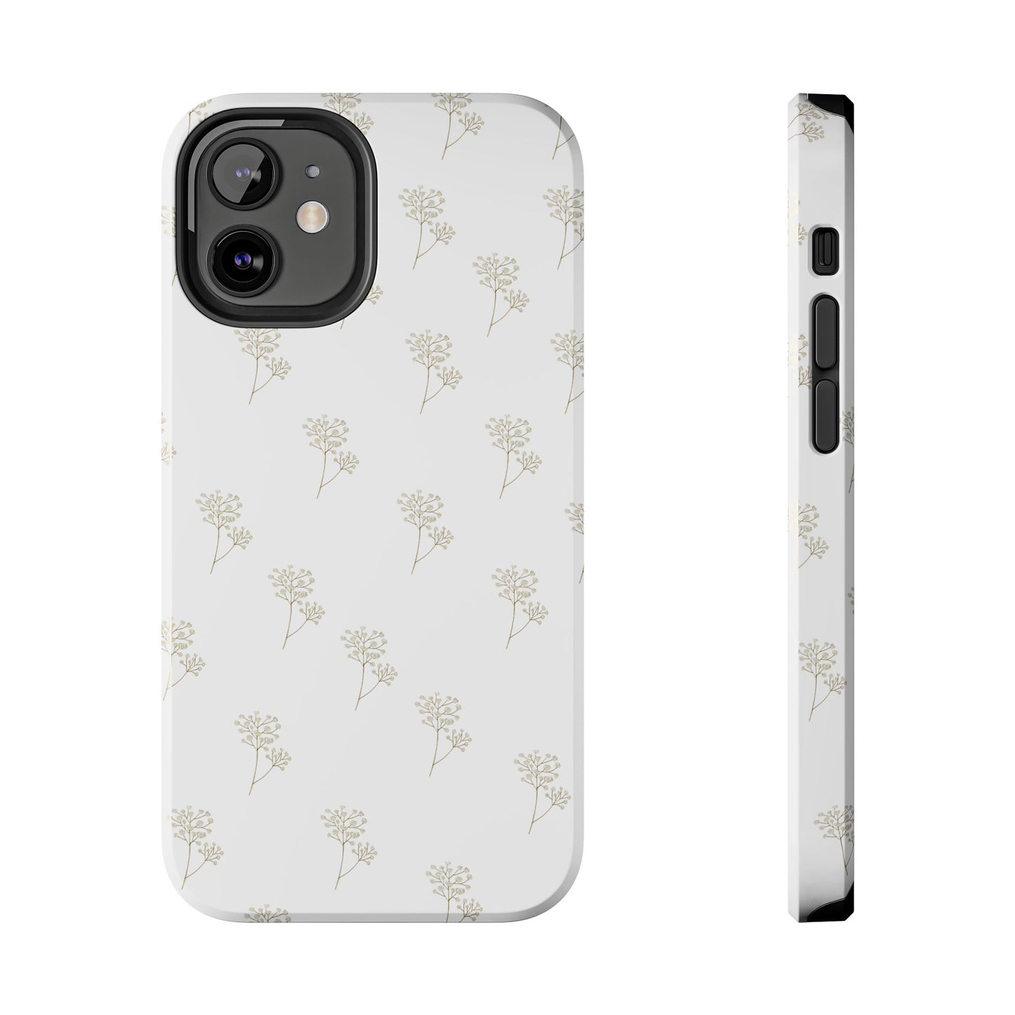 Floral Tough Phone Case - Durable Protection for Nature Lovers