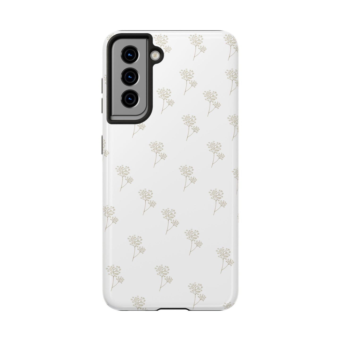 Floral Tough Phone Case - Durable Protection for Nature Lovers