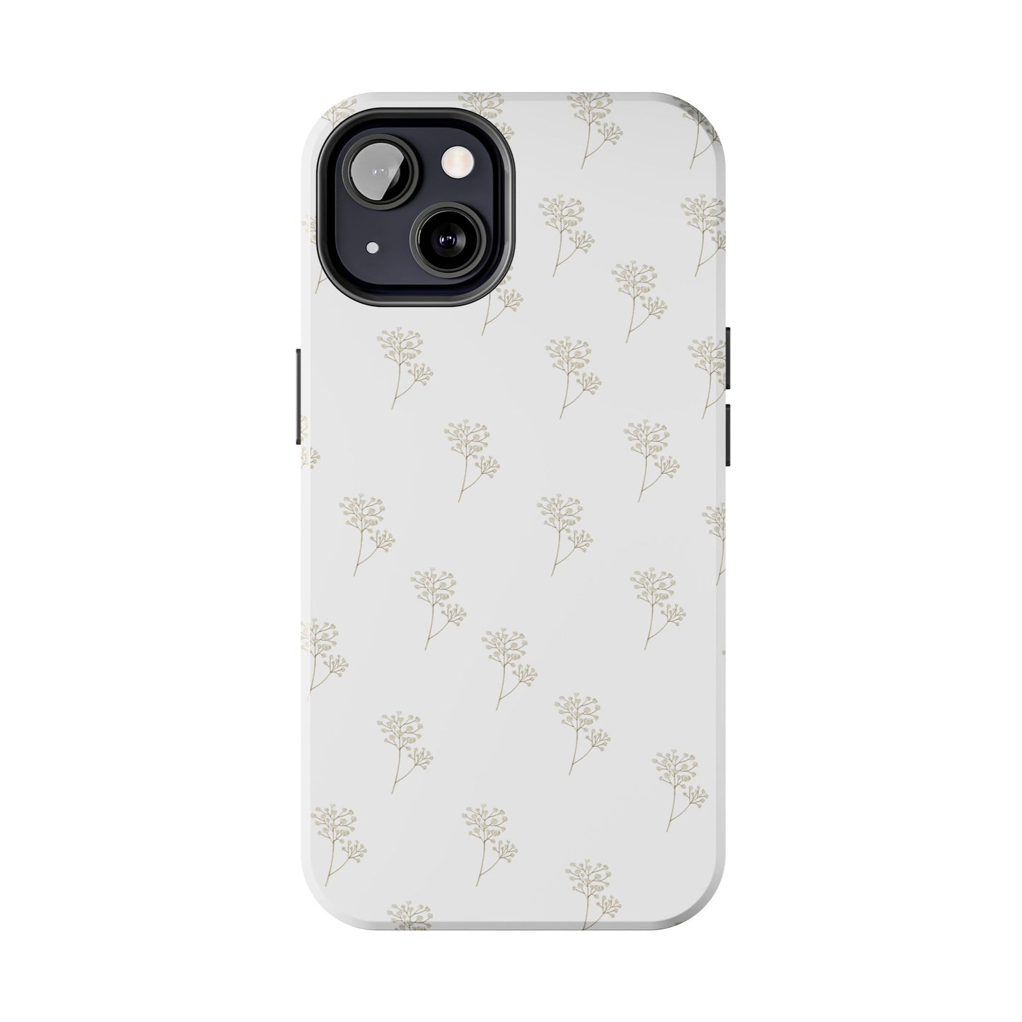 Floral Tough Phone Case - Durable Protection for Nature Lovers