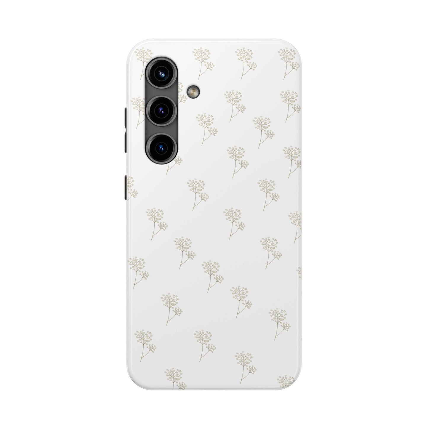 Floral Tough Phone Case - Durable Protection for Nature Lovers