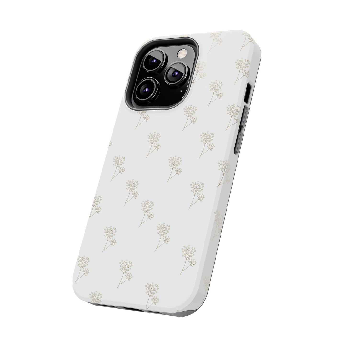 Floral Tough Phone Case - Durable Protection for Nature Lovers