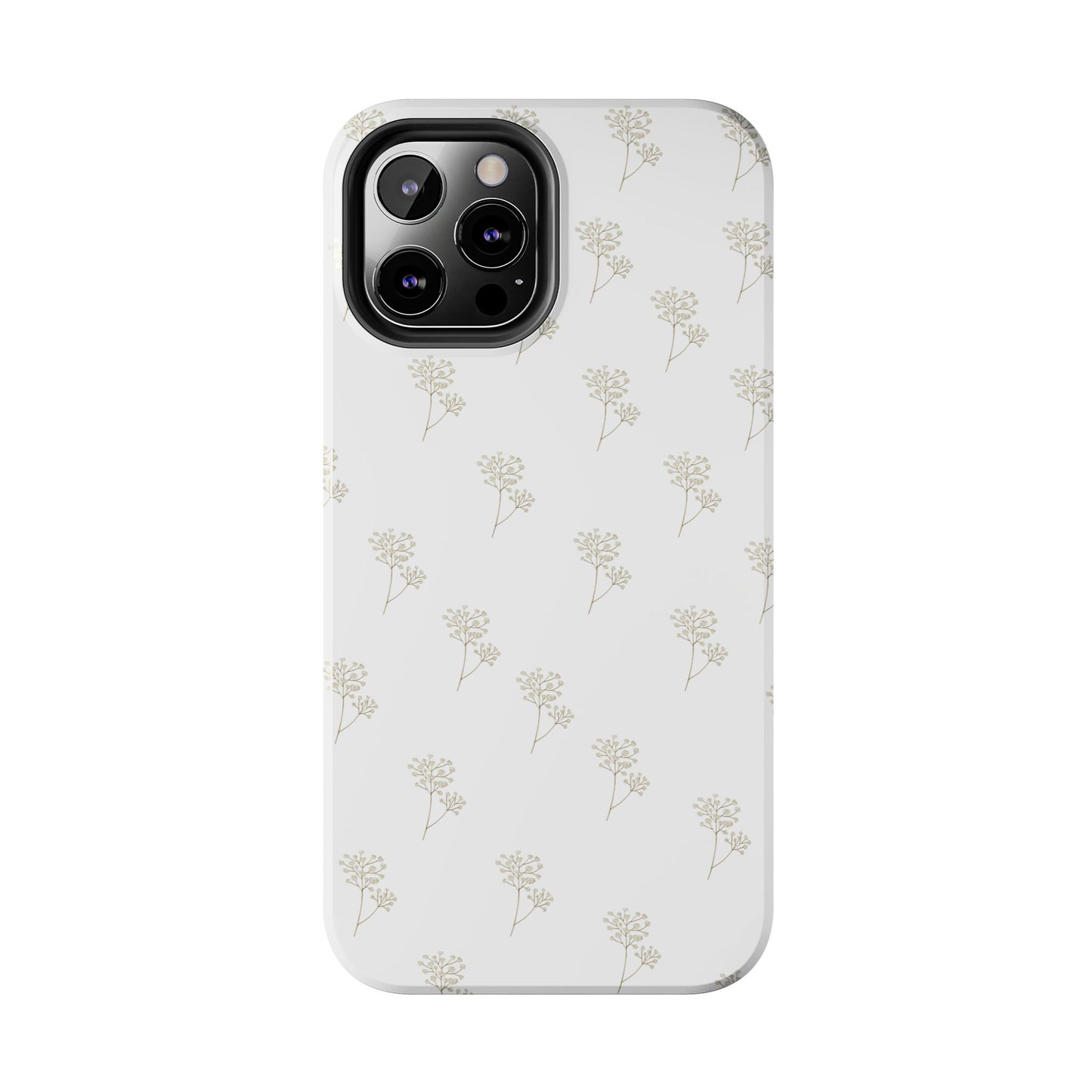 Floral Tough Phone Case - Durable Protection for Nature Lovers