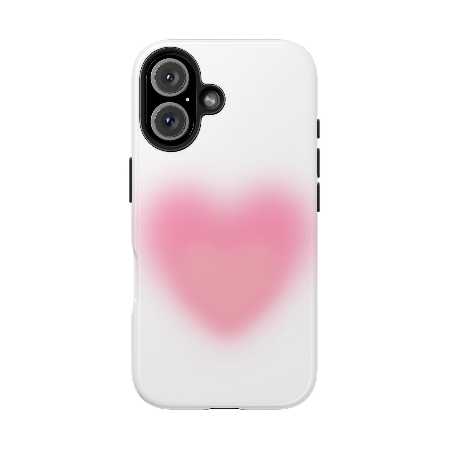 Cute Heart Design Tough Phone Case - Durable Protection for Your Phone