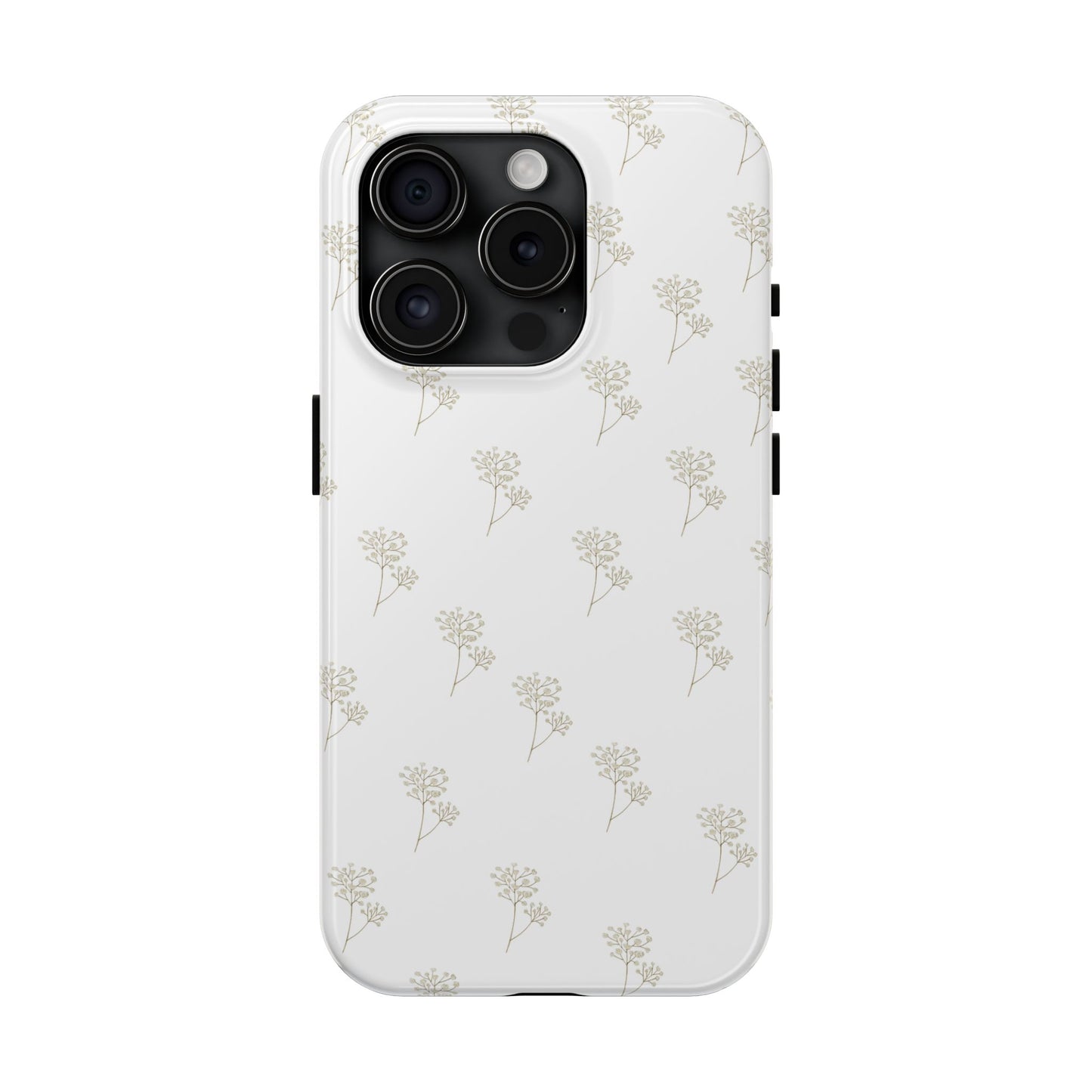 Floral Tough Phone Case - Durable Protection for Nature Lovers