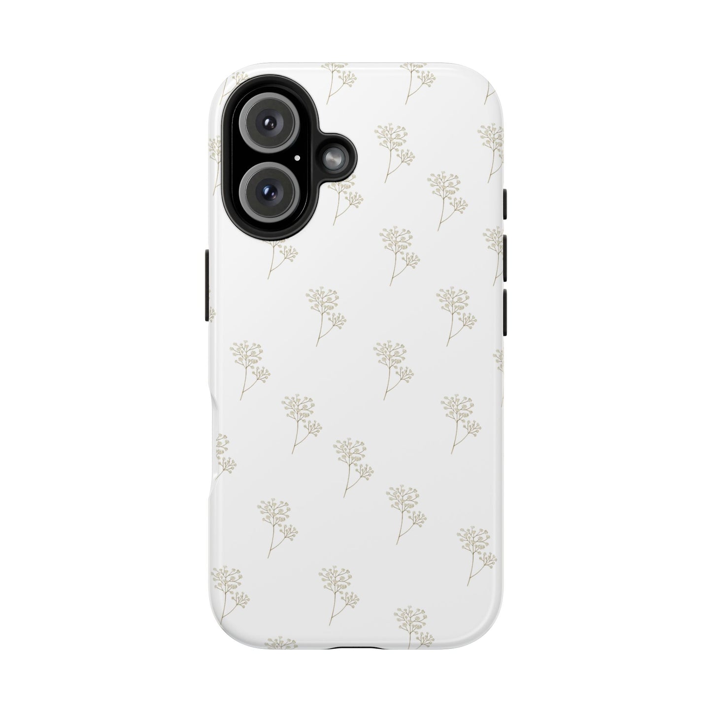 Floral Tough Phone Case - Durable Protection for Nature Lovers