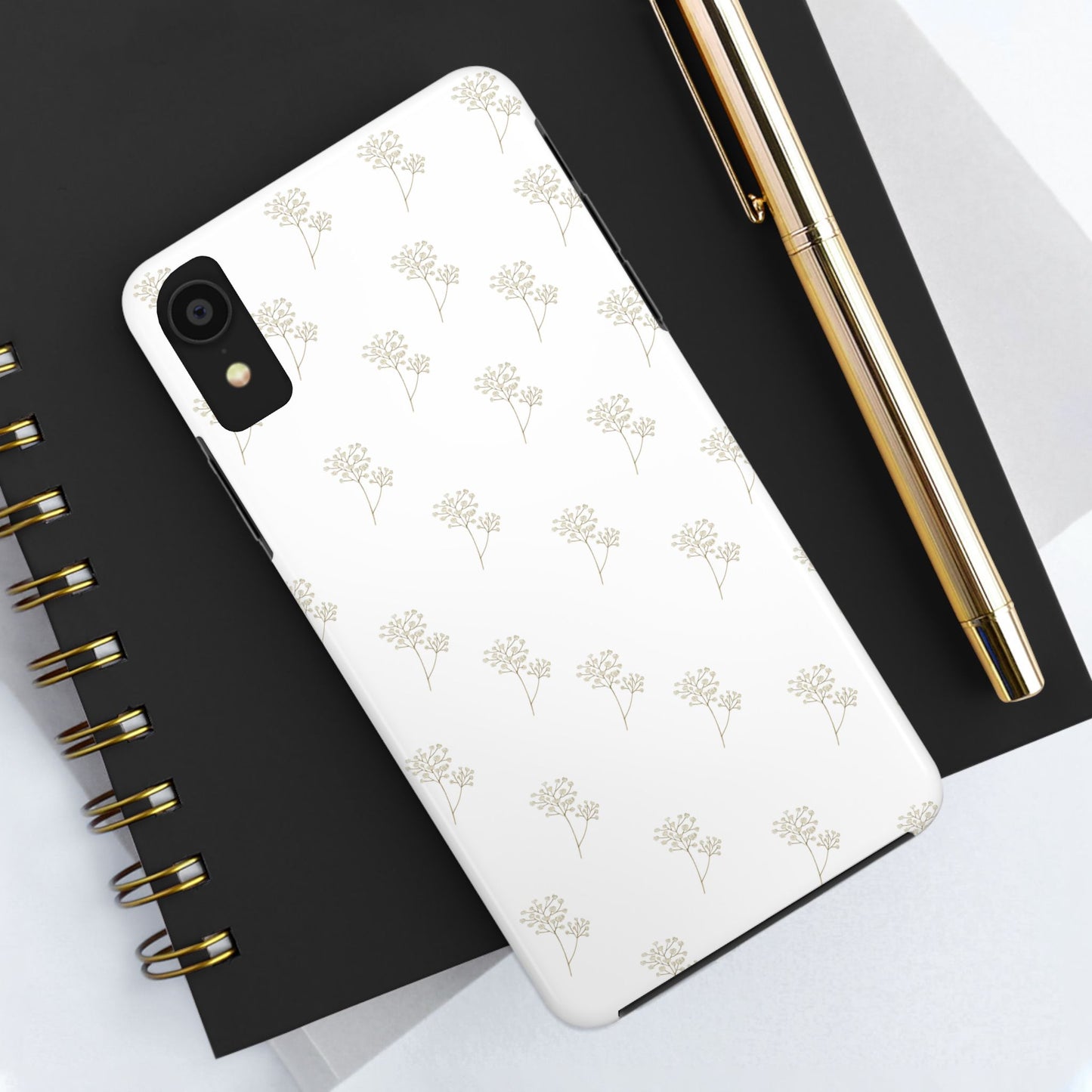 Floral Tough Phone Case - Durable Protection for Nature Lovers