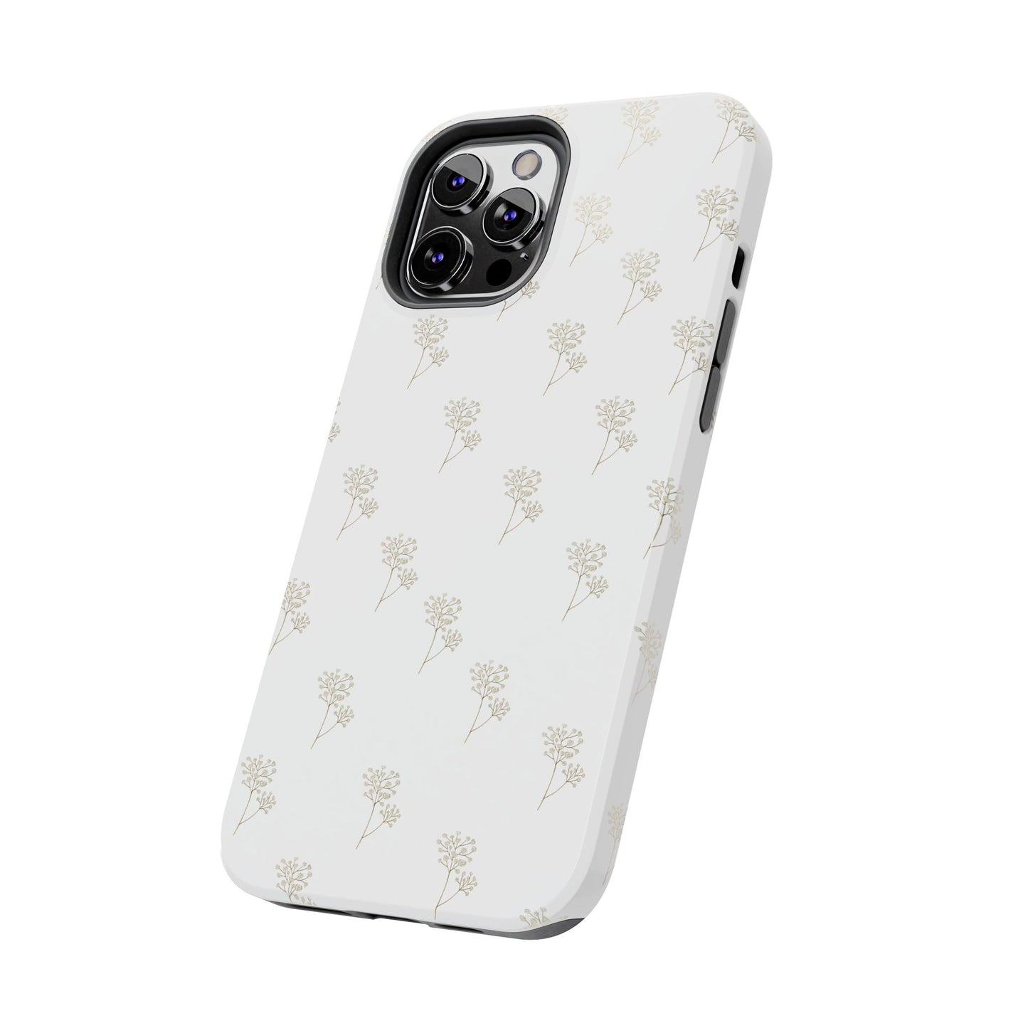 Floral Tough Phone Case - Durable Protection for Nature Lovers