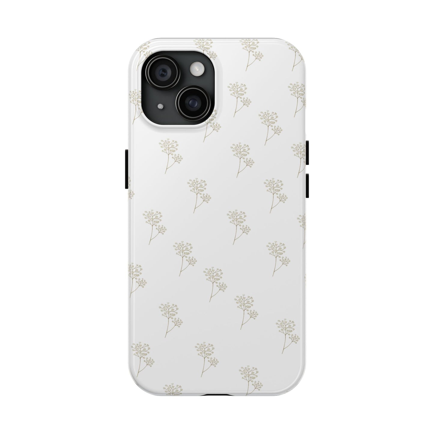 Floral Tough Phone Case - Durable Protection for Nature Lovers