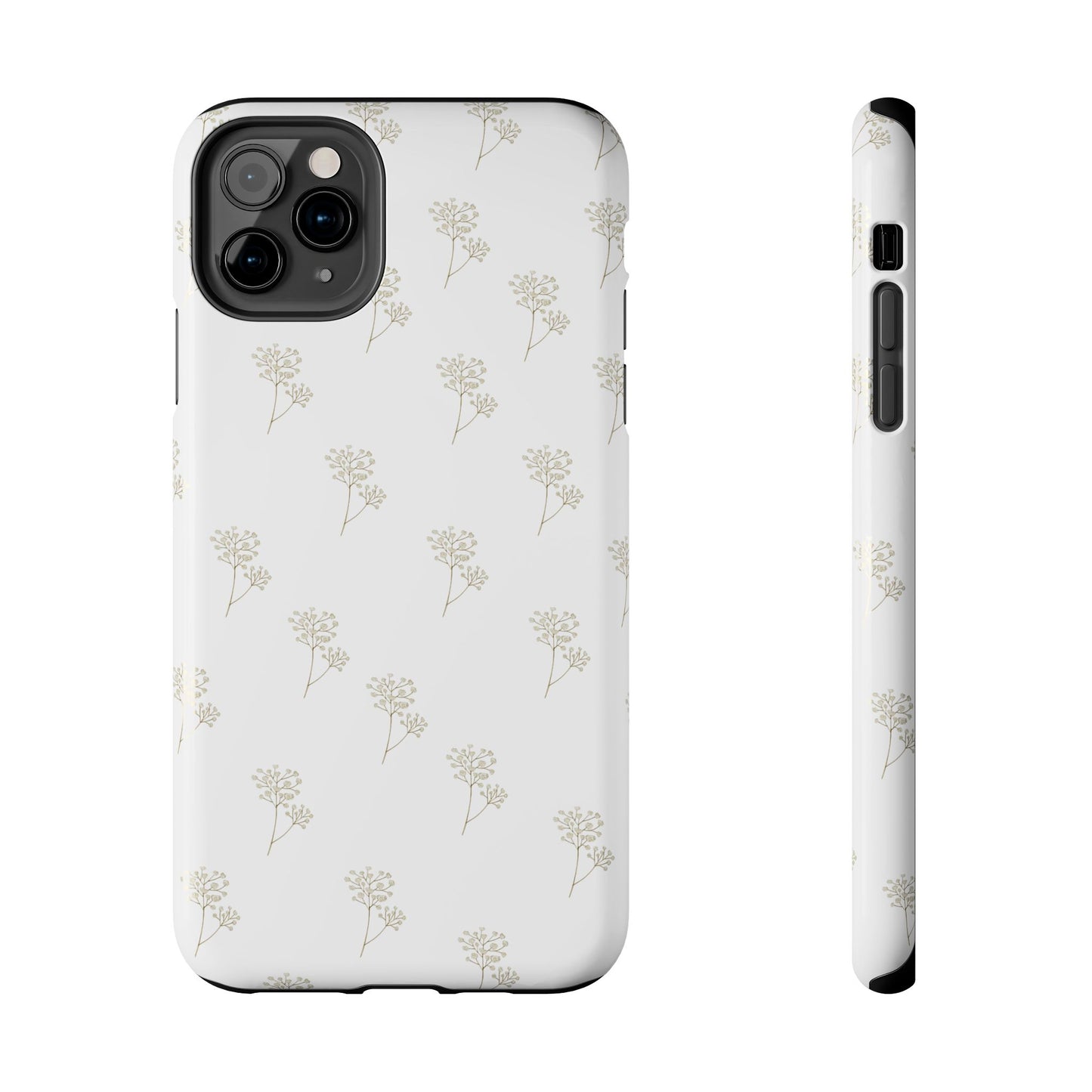 Floral Tough Phone Case - Durable Protection for Nature Lovers