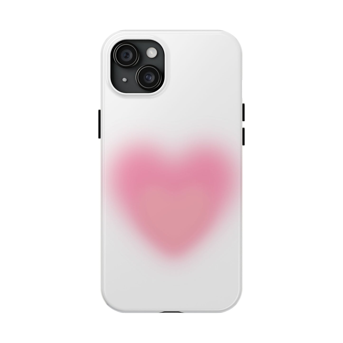 Cute Heart Design Tough Phone Case - Durable Protection for Your Phone