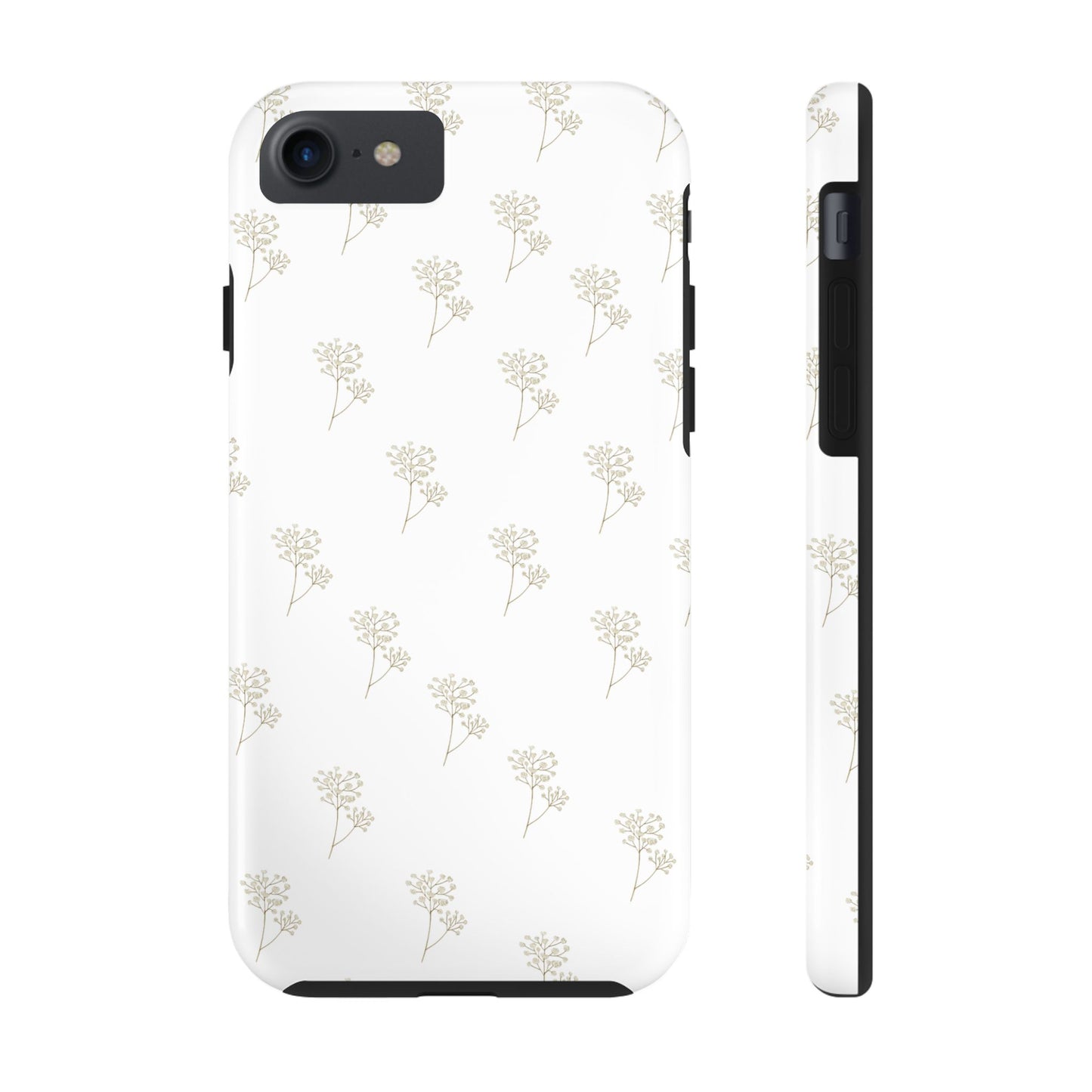 Floral Tough Phone Case - Durable Protection for Nature Lovers