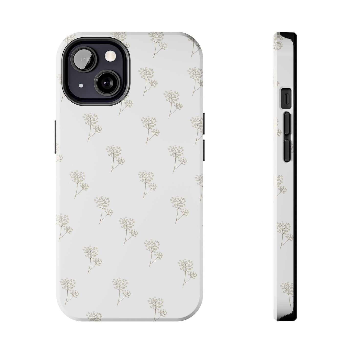 Floral Tough Phone Case - Durable Protection for Nature Lovers