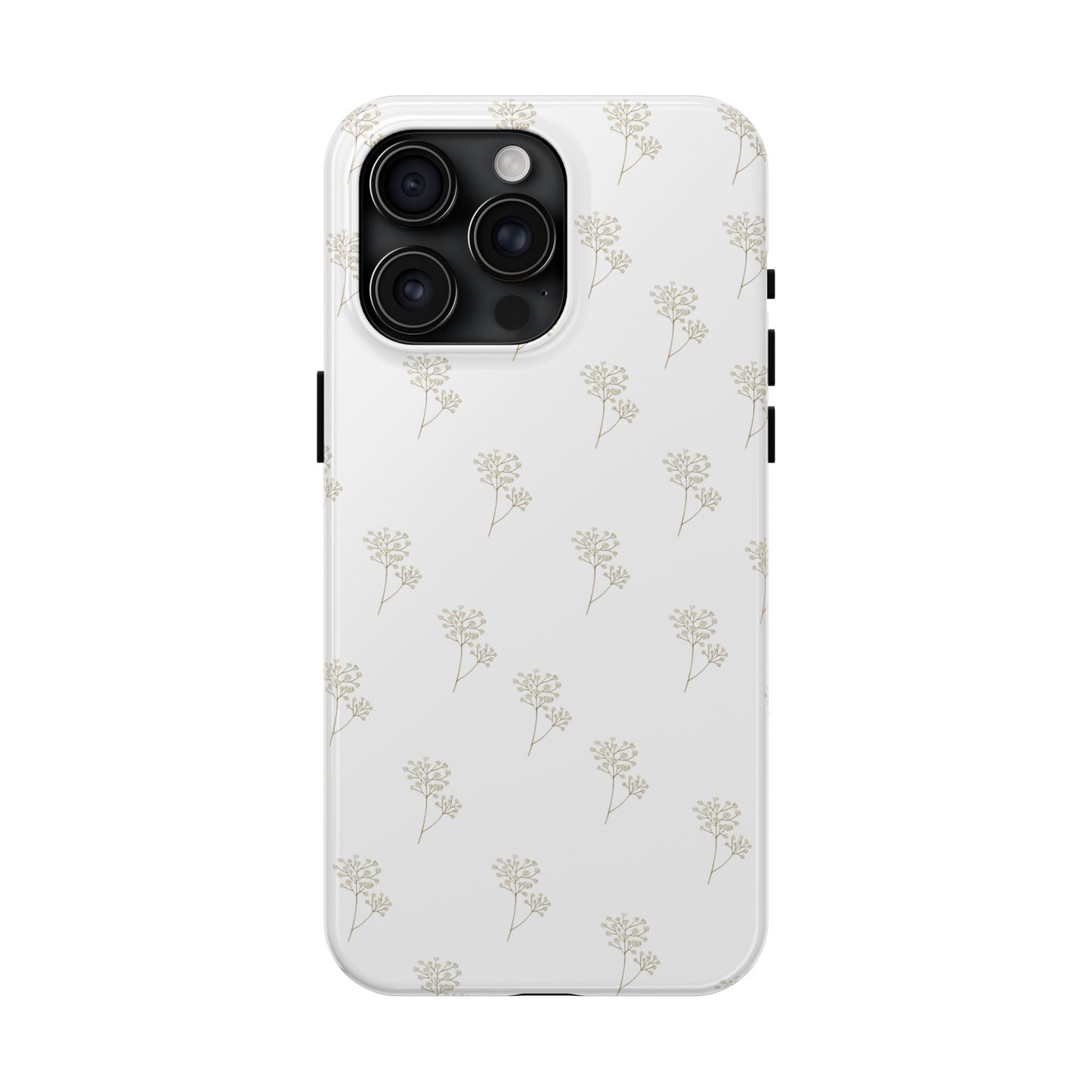 Floral Tough Phone Case - Durable Protection for Nature Lovers