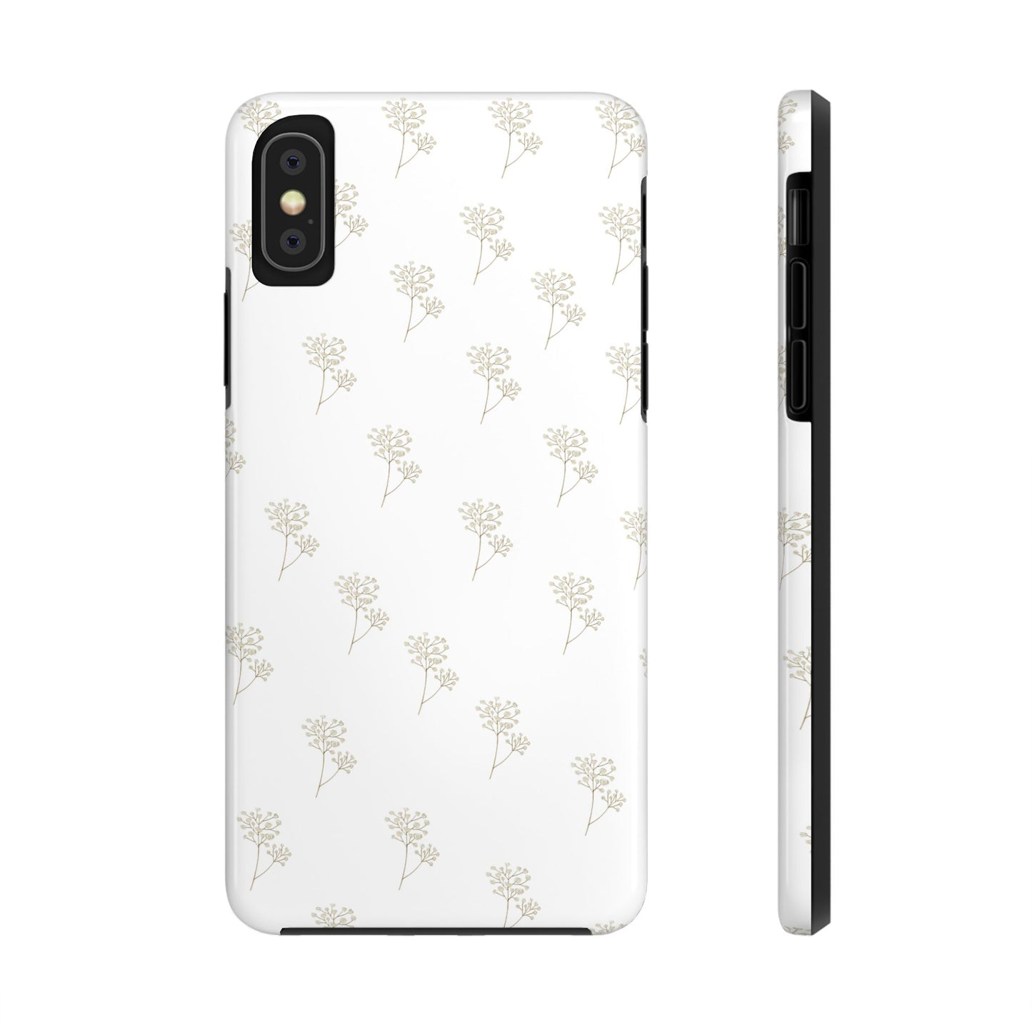 Floral Tough Phone Case - Durable Protection for Nature Lovers