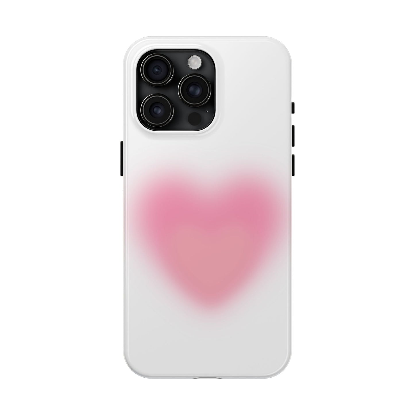 Cute Heart Design Tough Phone Case - Durable Protection for Your Phone