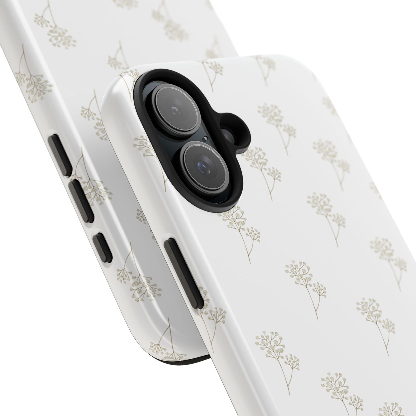 Floral Tough Phone Case - Durable Protection for Nature Lovers