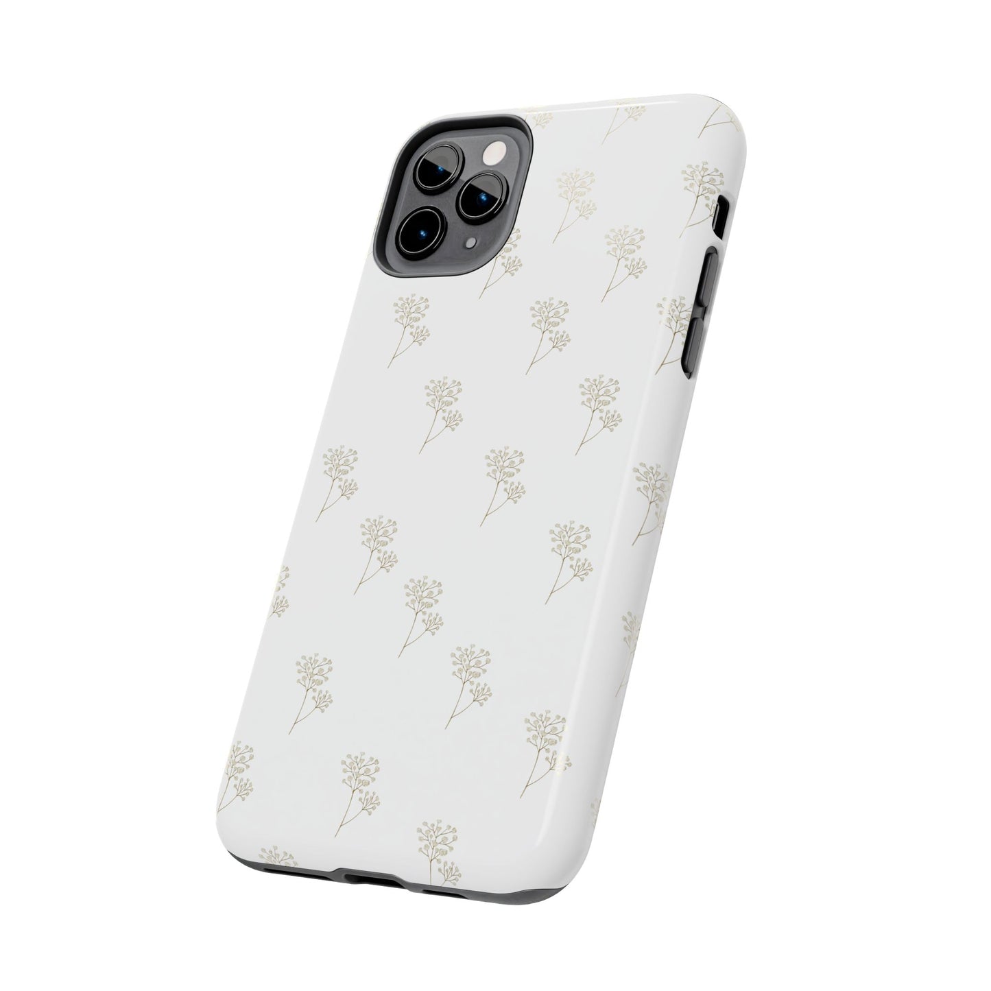 Floral Tough Phone Case - Durable Protection for Nature Lovers