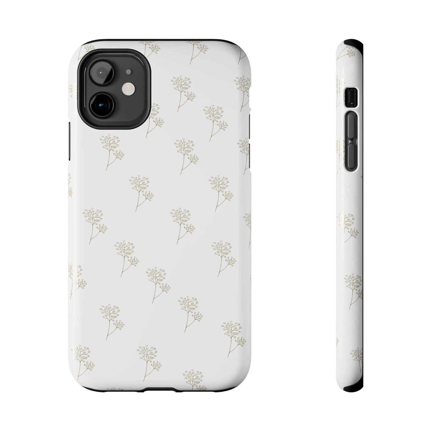 Floral Tough Phone Case - Durable Protection for Nature Lovers