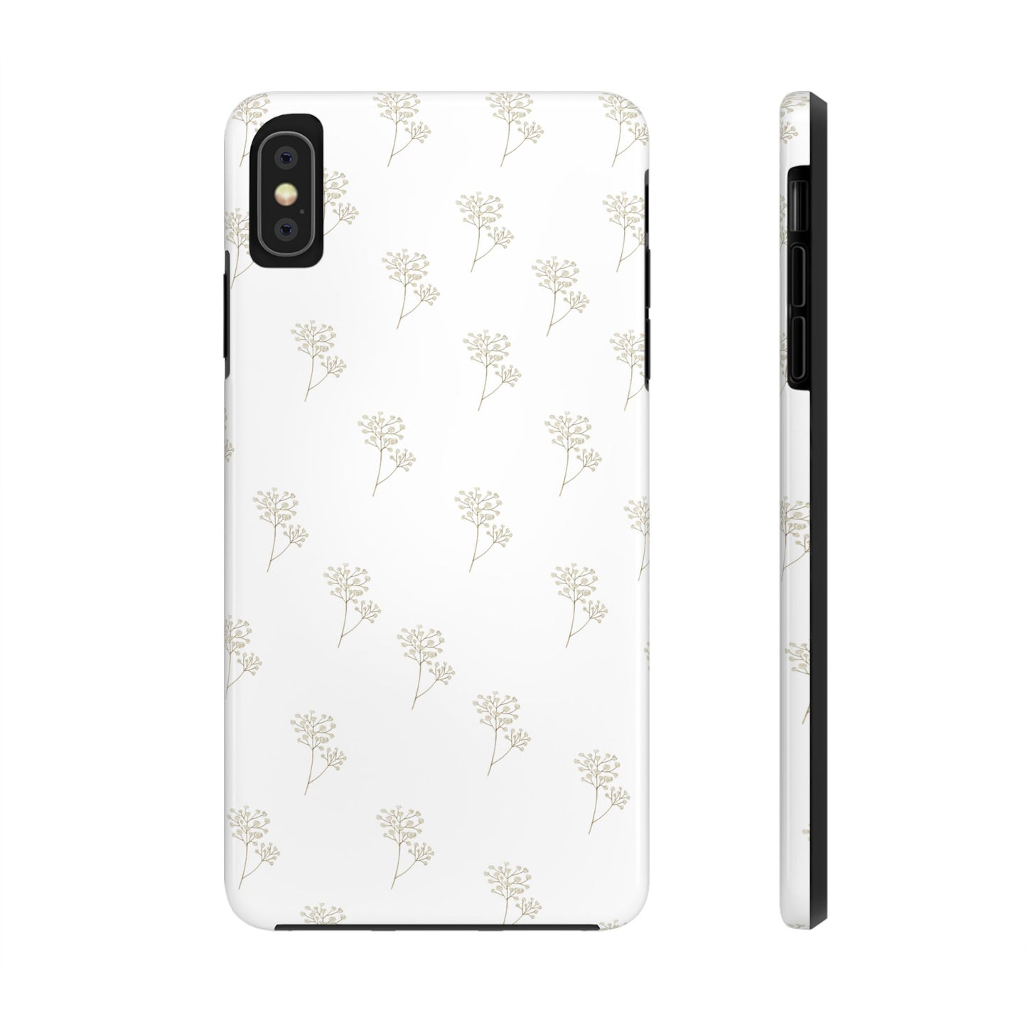 Floral Tough Phone Case - Durable Protection for Nature Lovers