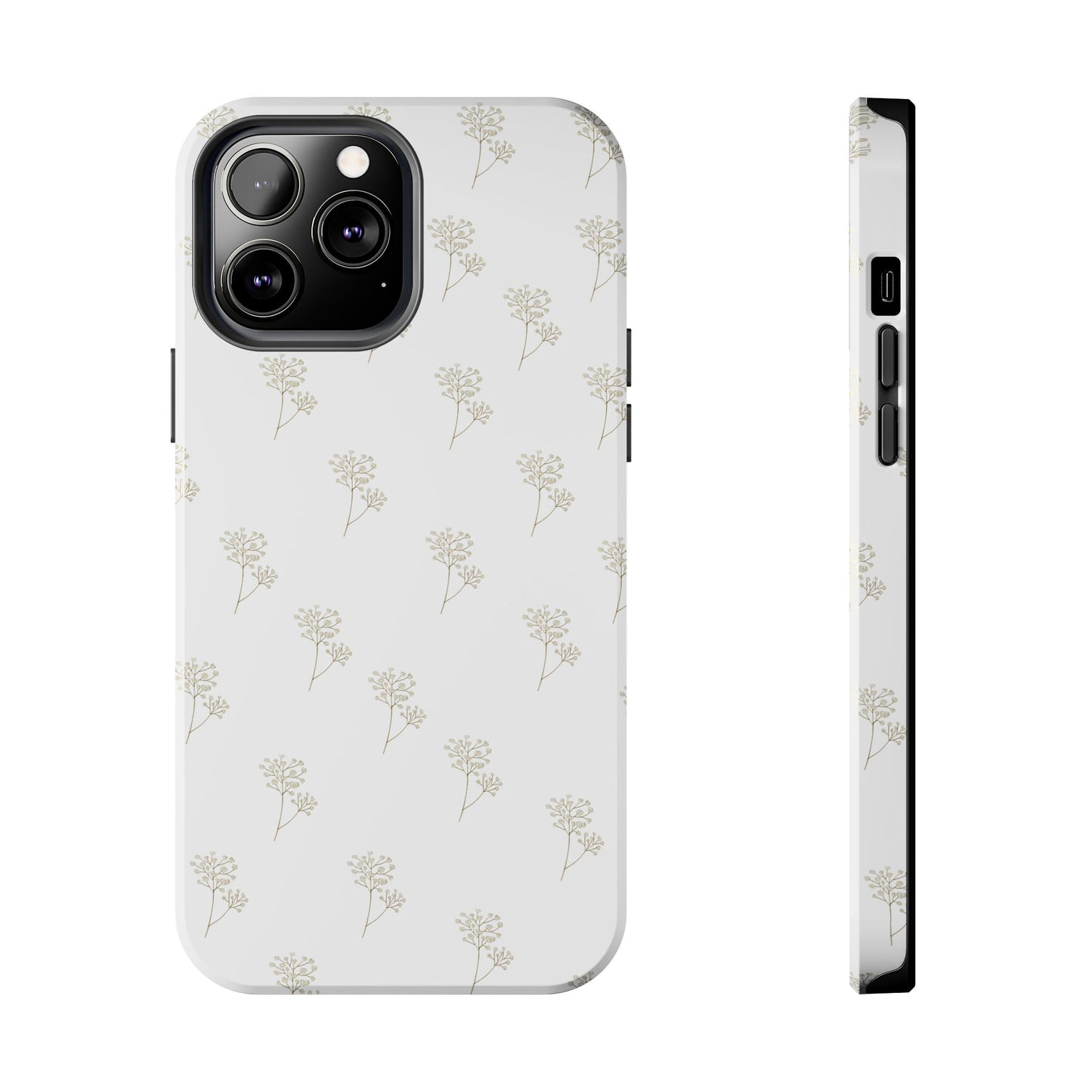 Floral Tough Phone Case - Durable Protection for Nature Lovers