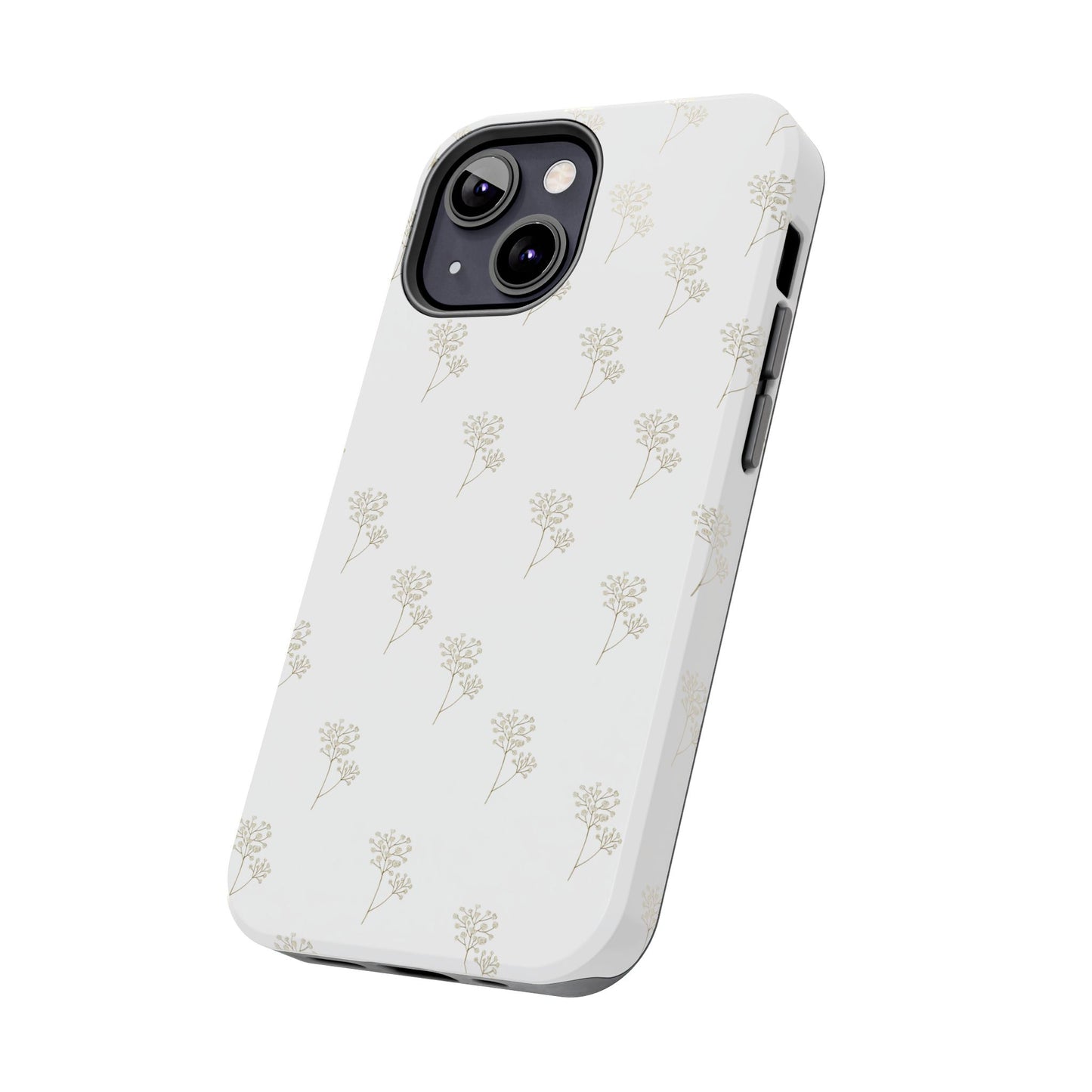 Floral Tough Phone Case - Durable Protection for Nature Lovers