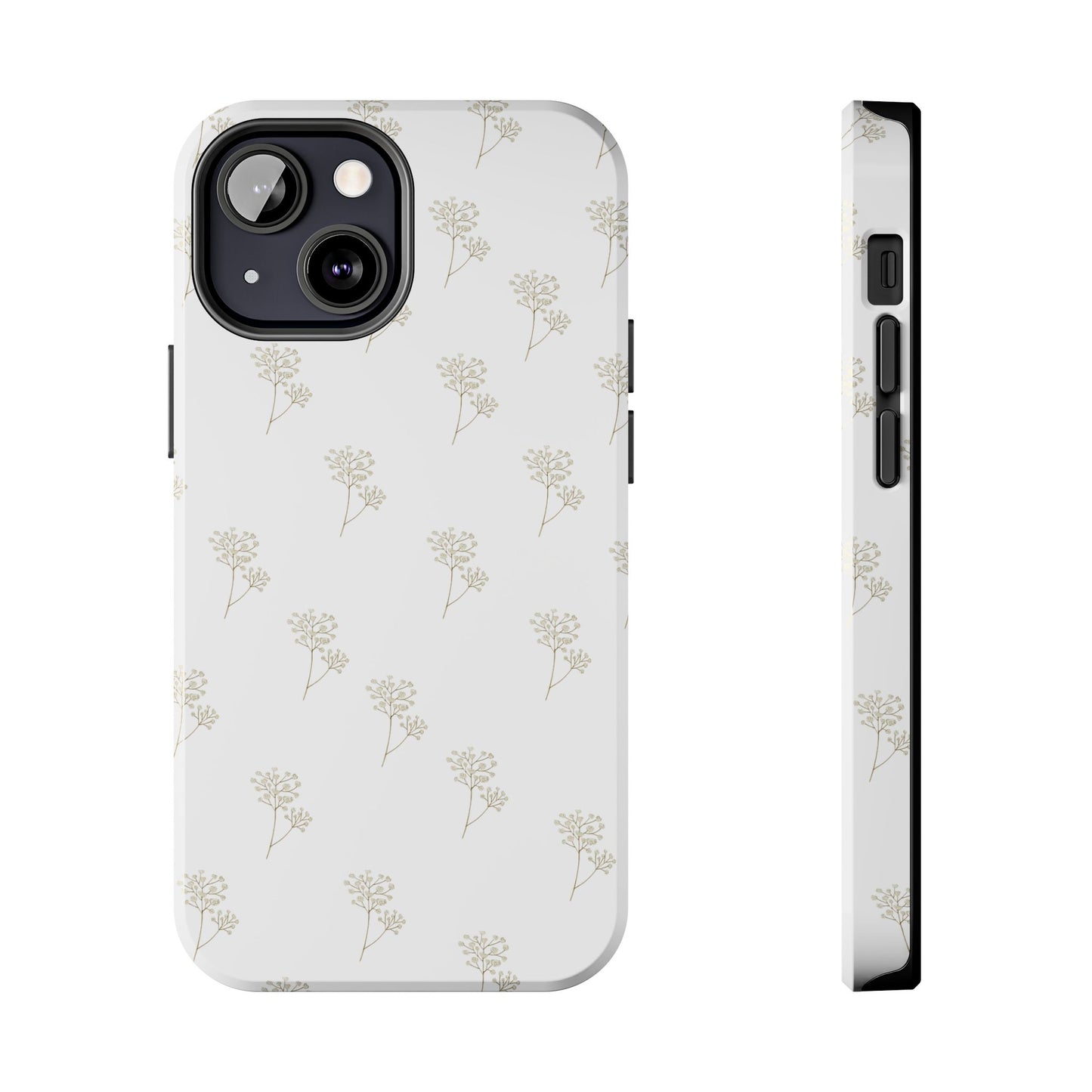 Floral Tough Phone Case - Durable Protection for Nature Lovers