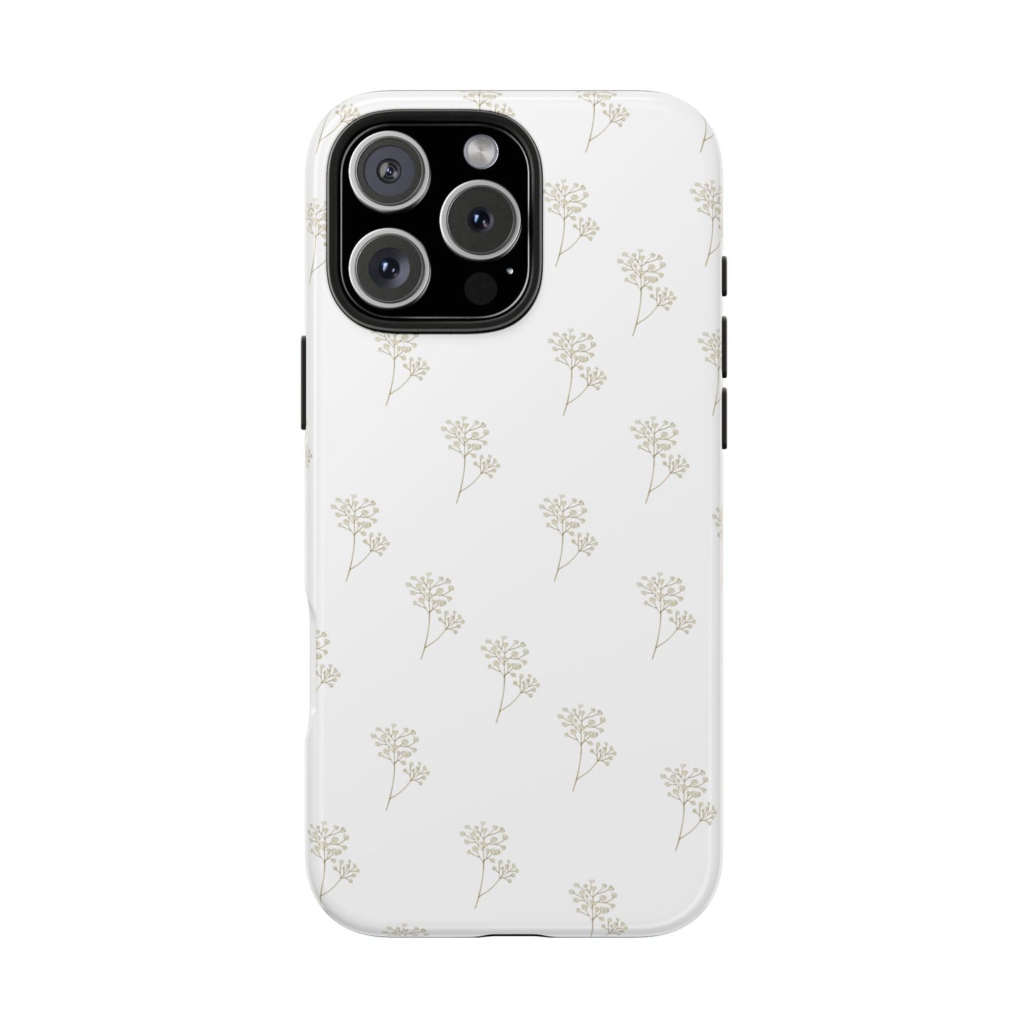 Floral Tough Phone Case - Durable Protection for Nature Lovers