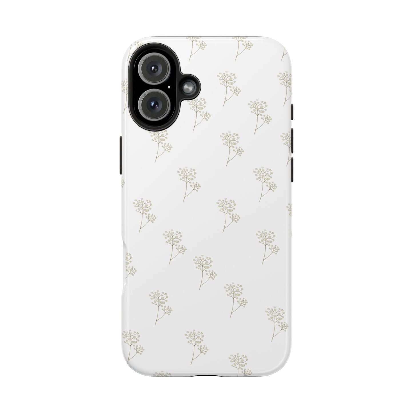 Floral Tough Phone Case - Durable Protection for Nature Lovers